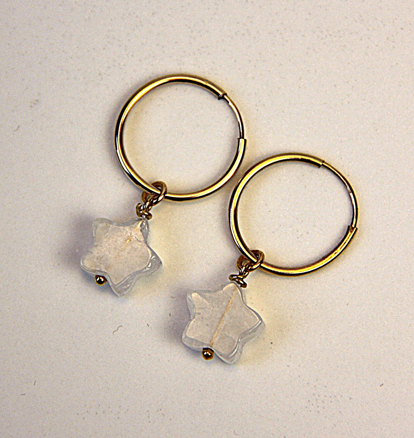 Stella hoop earrings