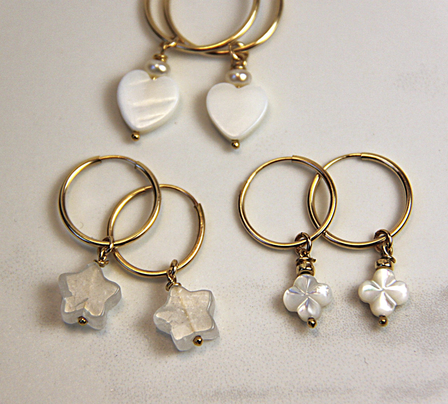 Stella hoop earrings