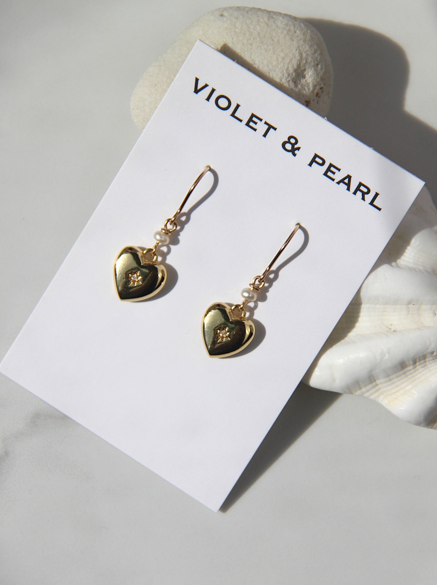 Sweetheart earrings