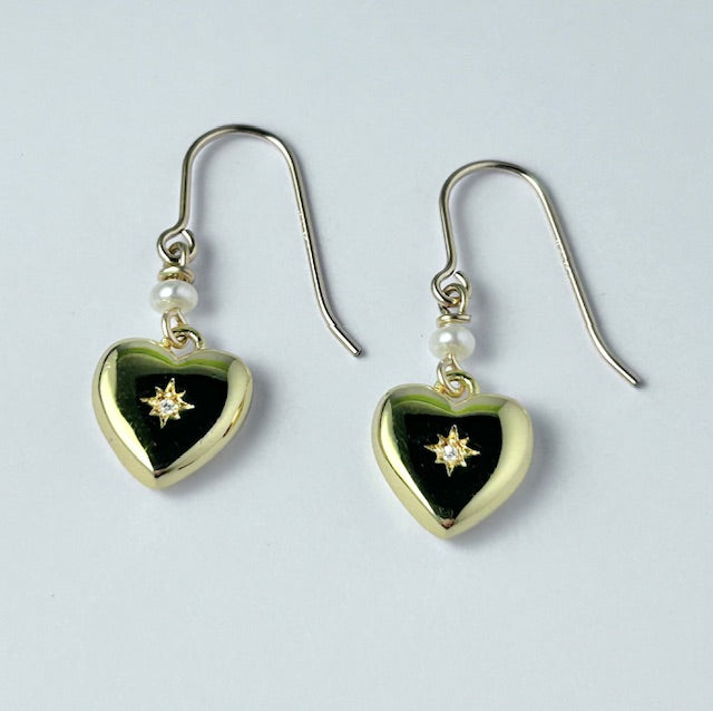 Sweetheart earrings