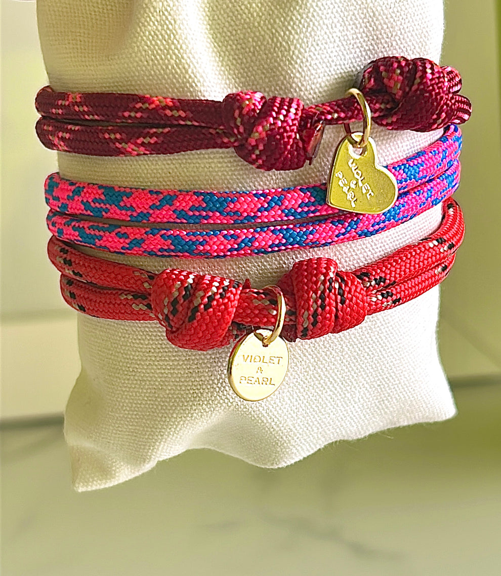 Sporty Stacking Bracelets – VIOLET & PEARL