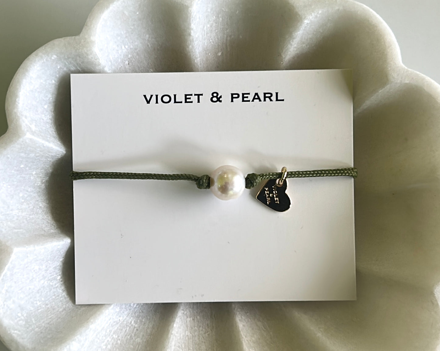 Sporty Pearl Bracelet -Solo- Large round pearl