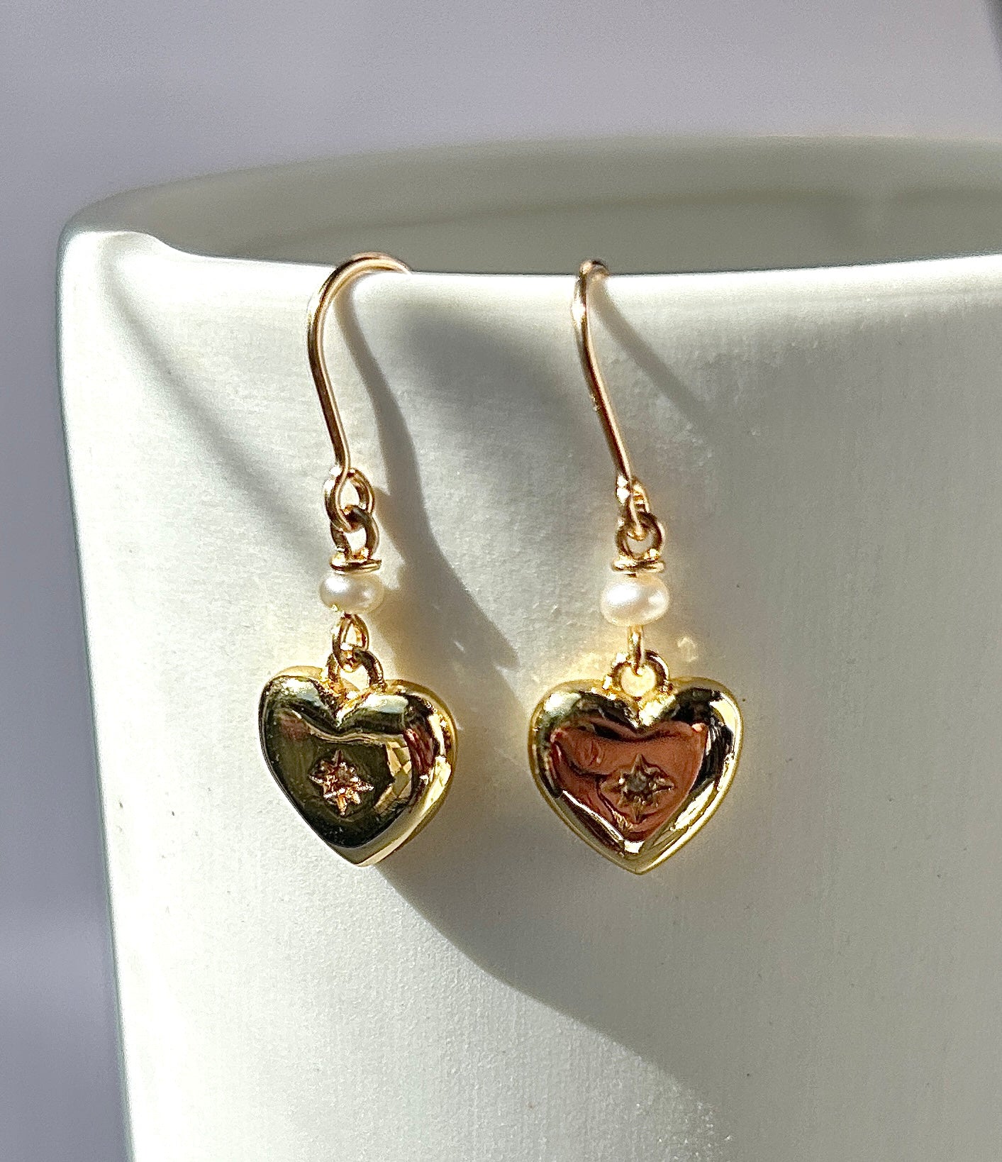 Sweetheart earrings