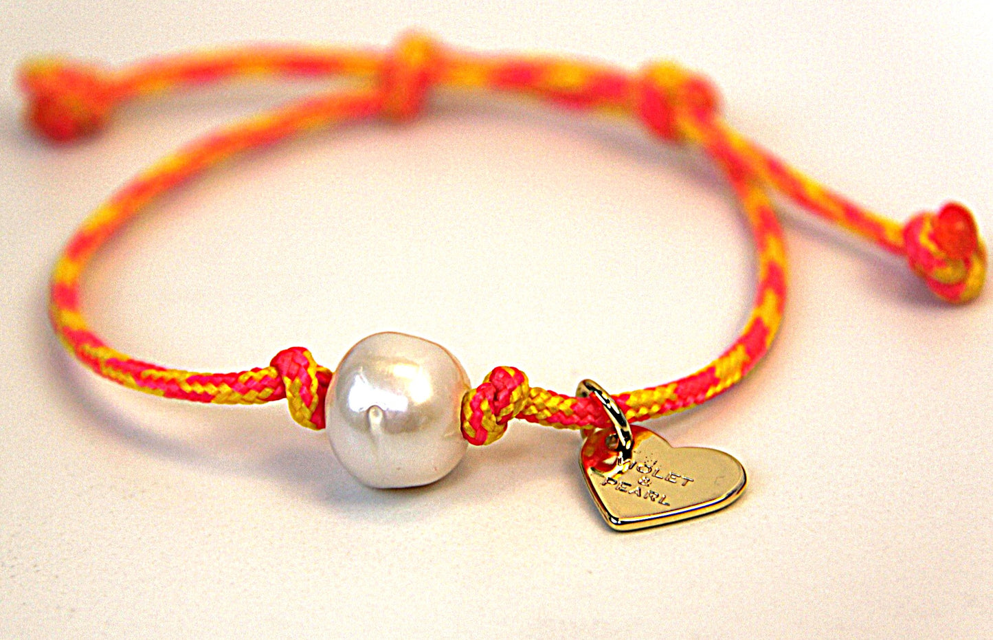 Sporty Pearl Bracelet -Solo- Large round pearl