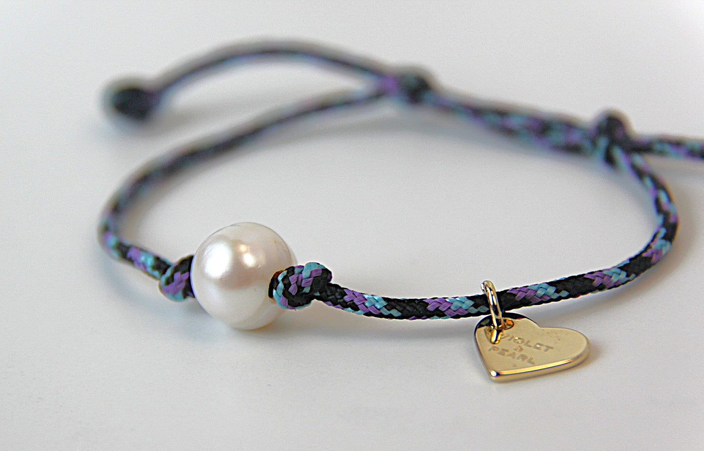 Sporty Pearl Bracelet -Solo- Large round pearl