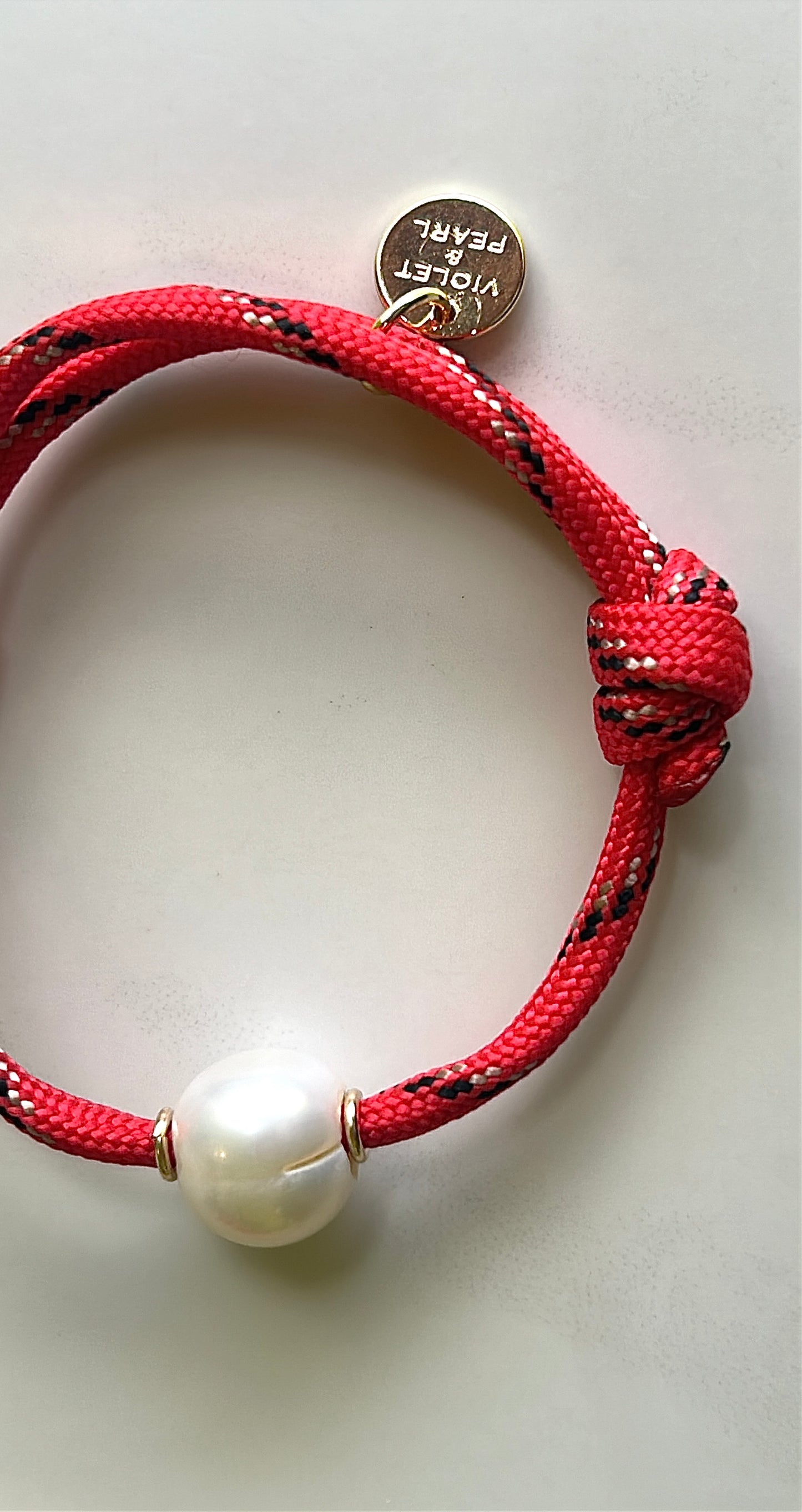 Sporty Pearl Bracelet -Solo- X Large round pearl