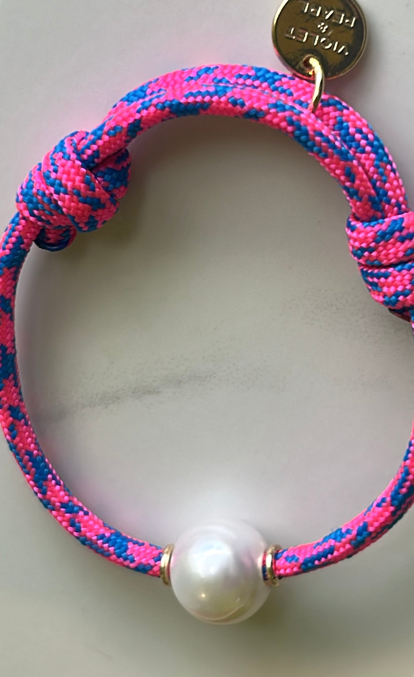 Sporty Pearl Bracelet -Solo- X Large round pearl