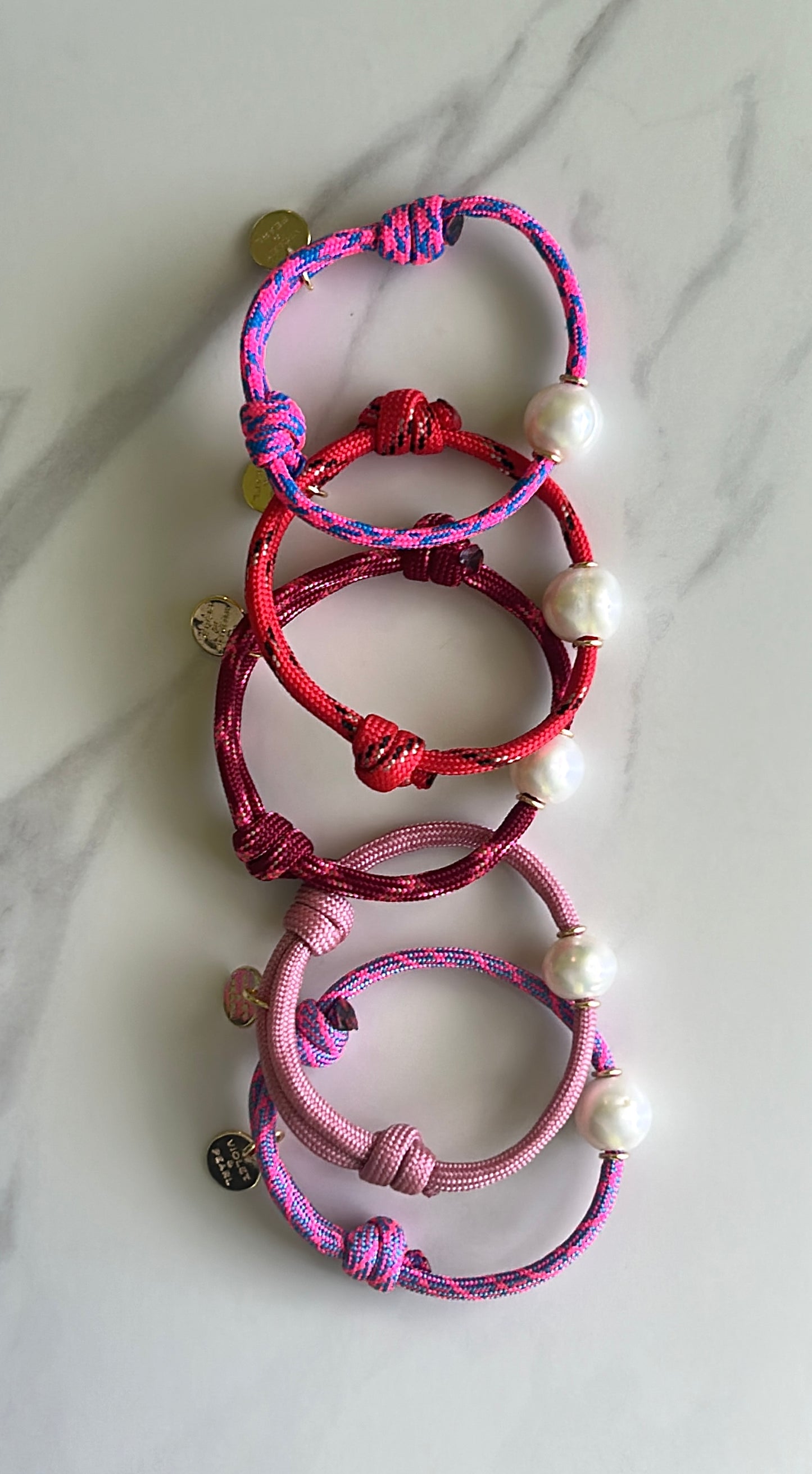 Sporty Pearl Bracelet -Solo- X Large round pearl