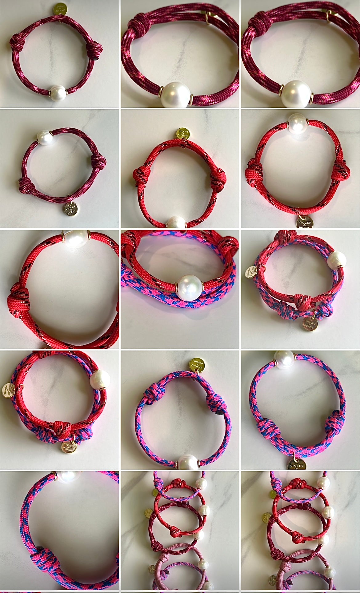 Sporty Pearl Bracelet -Solo- X Large round pearl