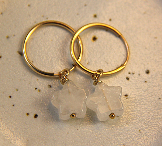 Stella hoop earrings