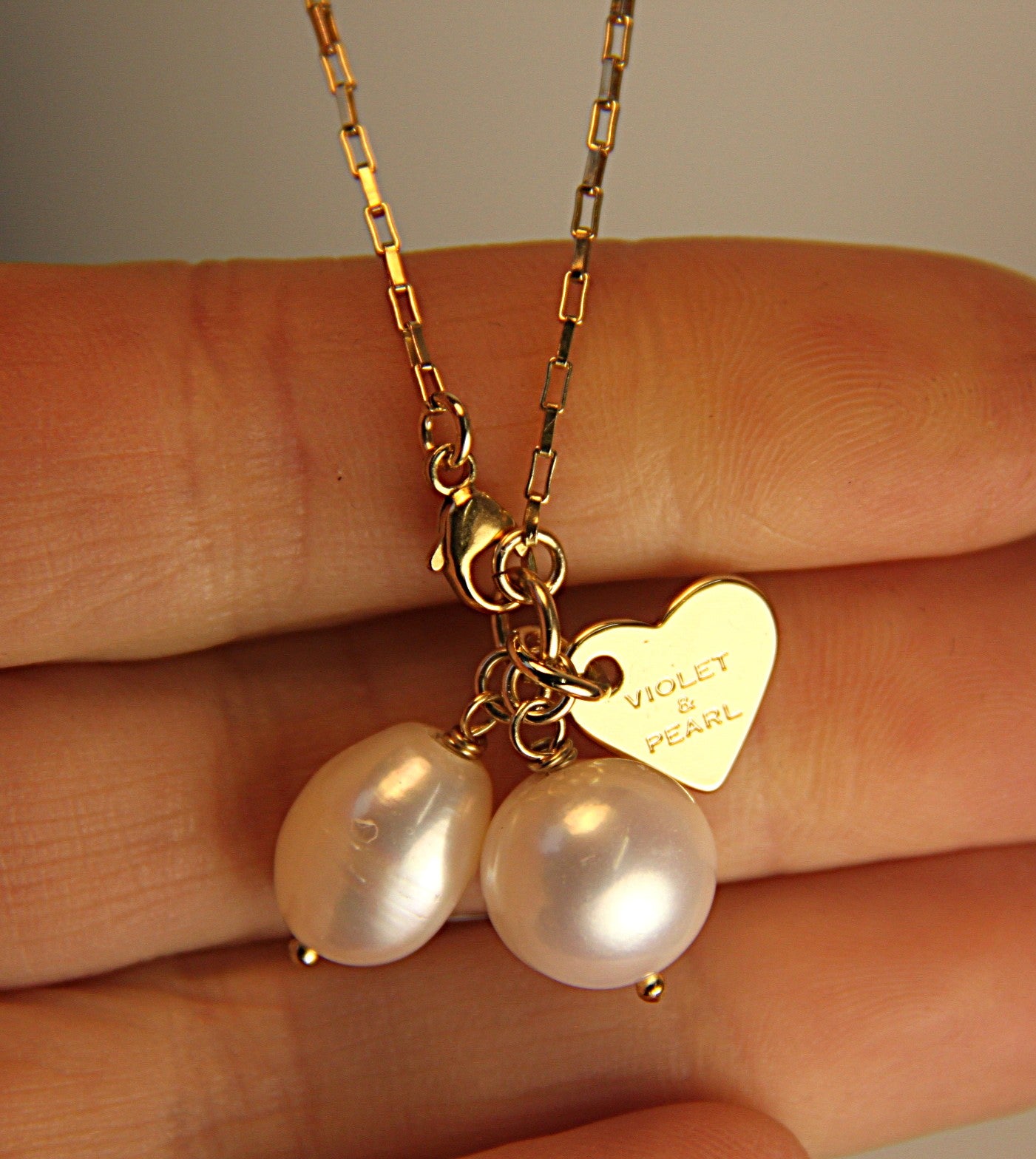 Deux Perles necklace