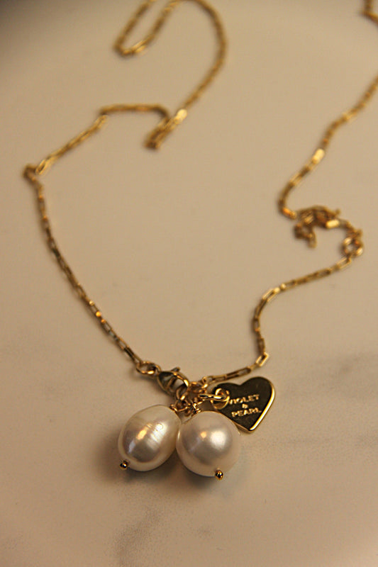 Deux Perles necklace