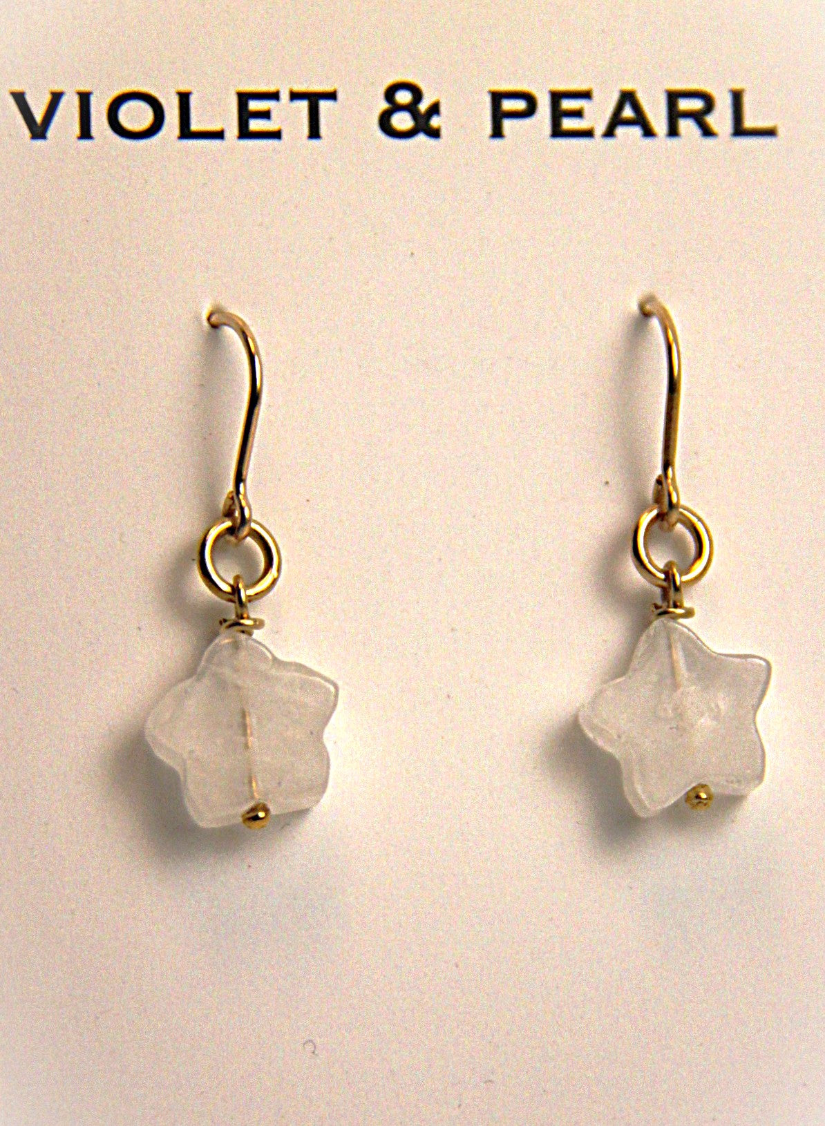 Stella drop earrings